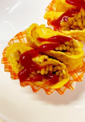 お弁当おかずにオムそば-レシピのメイン写真
