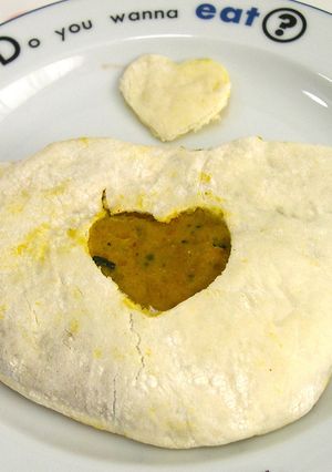 ピタパンdeパンプキンチーズ☆お焼き風-レシピのメイン写真