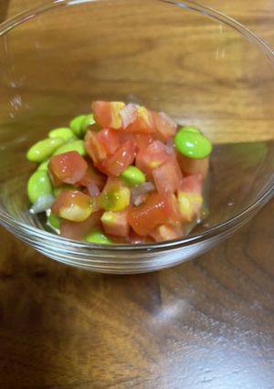 枝豆とトマトのマリネ-レシピのメイン写真