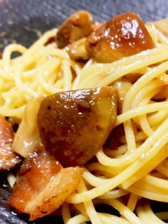 落葉きのこのとろ旨♪バター醤油パスタ!-レシピのメイン写真