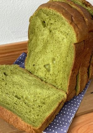 抹茶食パン-レシピのメイン写真