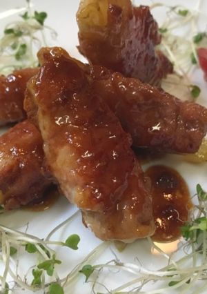 "十勝豚丼のたれ"☆肉巻きチーズポテト-レシピのメイン写真