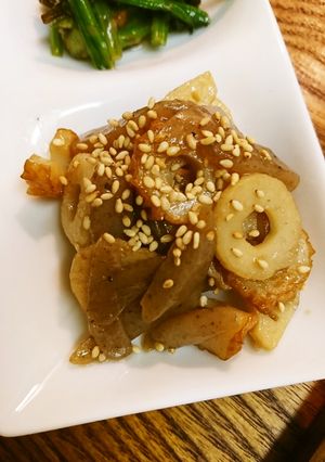 ちくわと蓮根サッと炒め-レシピのメイン写真