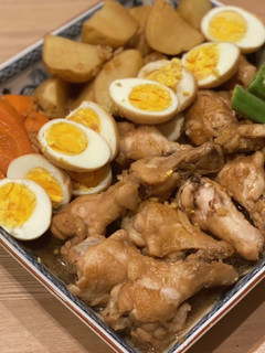 手羽元と根菜とたまごのさっぱりスタミナ煮-レシピのメイン写真