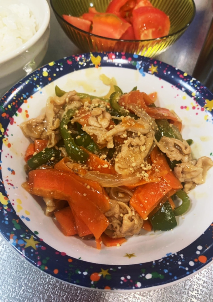 簡単★豚肉とピーマン多めの野菜炒め-レシピのメイン写真