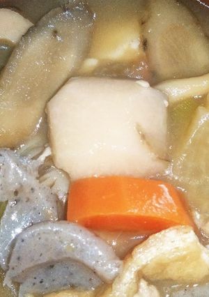 36 味噌汁 其の3 けんちん汁-レシピのメイン写真