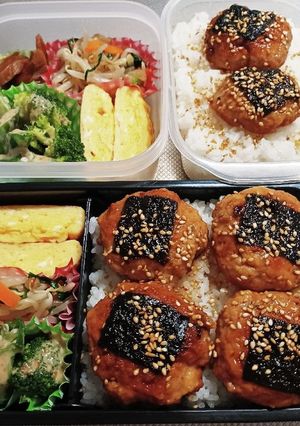 高校生息子＆旦那弁当（10/6）-レシピのメイン写真