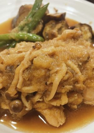 鶏肉のみぞれ煮-レシピのメイン写真