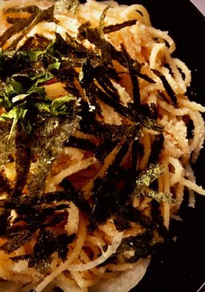 おからパウダーde簡単*明太子パスタ風-レシピのメイン写真