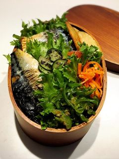 のっけ弁当2021.10.06鯖の塩焼き-レシピのメイン写真
