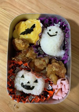 10月キャラ弁♪ハロウィン弁当!-レシピのメイン写真