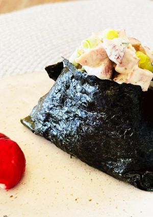ご飯のお供♡おにぎりの具にチャーマヨ-レシピのメイン写真