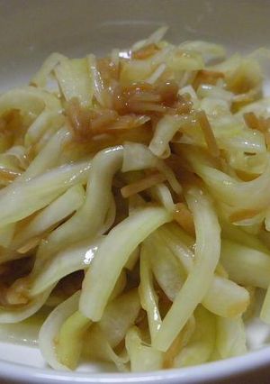 大根の皮となめ茸の和え物-レシピのメイン写真