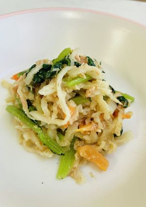 切干大根とツナの和え物☆給食メニュー-レシピのメイン写真