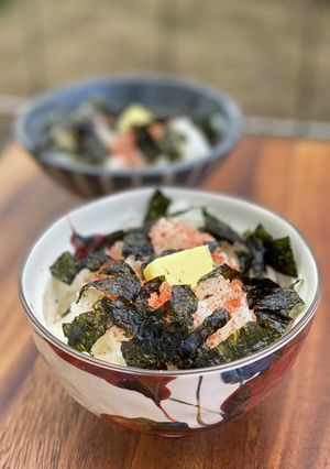 至福の一時◆◇白米にあかりバター韓国のり-レシピのメイン写真
