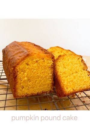 pumpkin pound cake-レシピのメイン写真