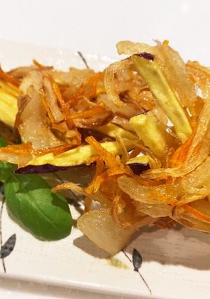 米粉でグルテンフリーかき揚げ-レシピのメイン写真
