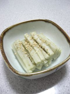 さっぱり味☆ごぼうのすし酢漬け♪-レシピのメイン写真