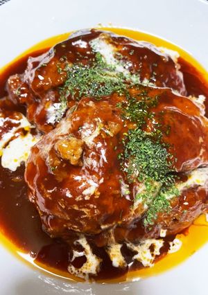 我が家の美味しいハンバーグ-レシピのメイン写真