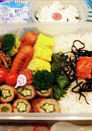 中2!男子弁当!体育祭編!タッパー弁当⑨-レシピのメイン写真