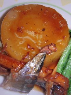 サンマの蒲焼き缶と大根煮-レシピのメイン写真