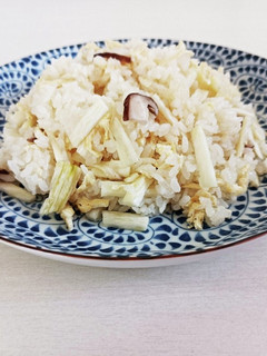 マコモダケの炊き込みご飯-レシピのメイン写真