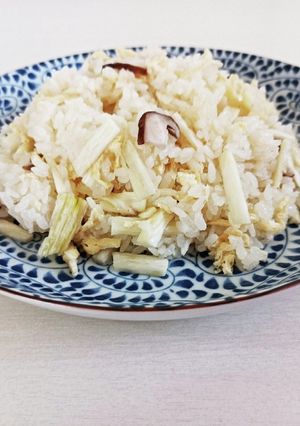 マコモダケの炊き込みご飯-レシピのメイン写真
