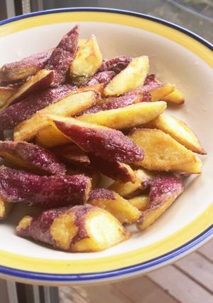 さつまいも　バター香るじゃりじゃり揚げ焼-レシピのメイン写真