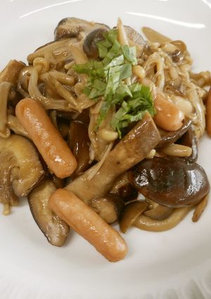きのこの醤油バター炒め♪めっけ-レシピのメイン写真