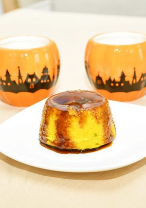 かぼちゃプリン-レシピのメイン写真