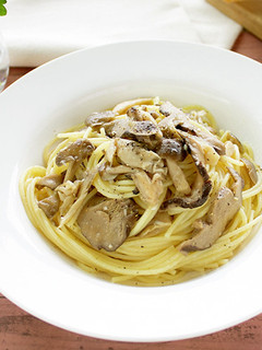 3種のきのこパスタ-レシピのメイン写真