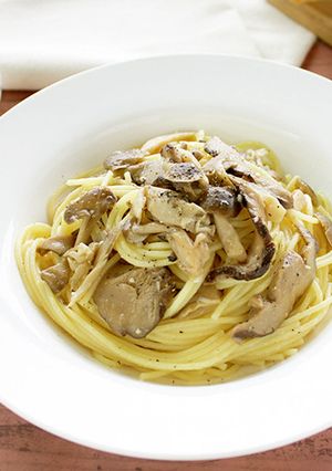 ３種のきのこパスタ-レシピのメイン写真