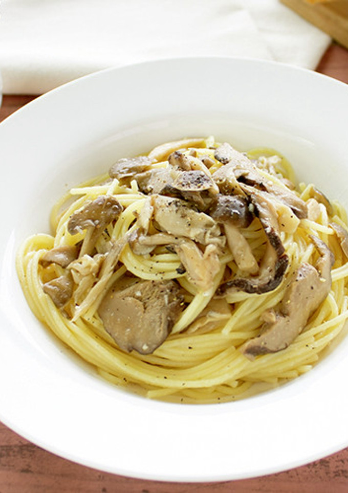 ３種のきのこパスタ-レシピのメイン写真