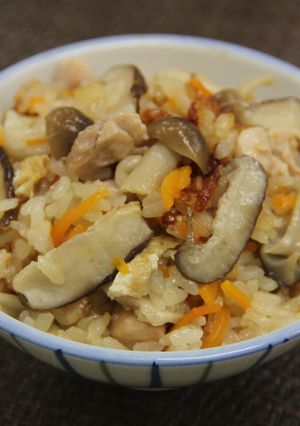 きのこの炊き込みご飯-レシピのメイン写真