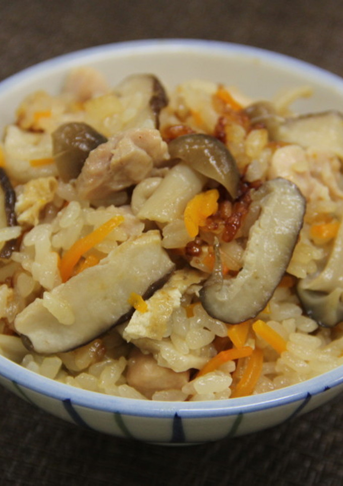 きのこの炊き込みご飯-レシピのメイン写真
