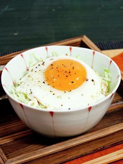 超簡単♪でも!おいしい‼目玉焼き丼-レシピのメイン写真