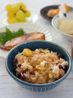 栗入り赤飯-レシピのメイン写真