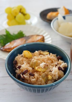 栗入り赤飯-レシピのメイン写真