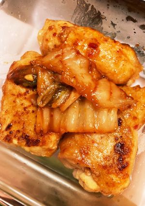 豆腐巻き豚キムチ-レシピのメイン写真