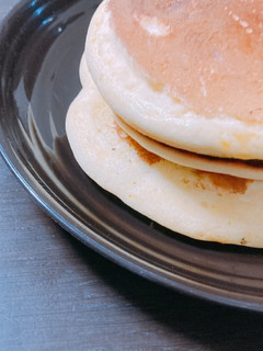 牛乳なし ふわふわホットケーキ-レシピのメイン写真