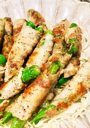シンプルが一番美味しい/ししとう豚肉巻き-レシピのメイン写真