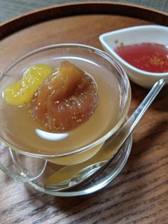 簡単水なしイチジク甘露煮とソース-レシピのメイン写真