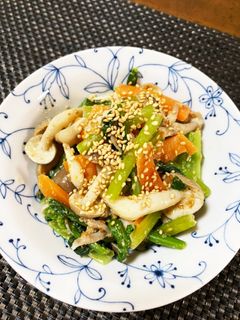 小松菜としめじの和物♡-レシピのメイン写真