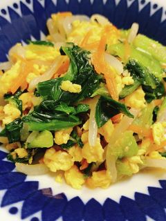 【病院】いり卵あえ【給食】-レシピのメイン写真