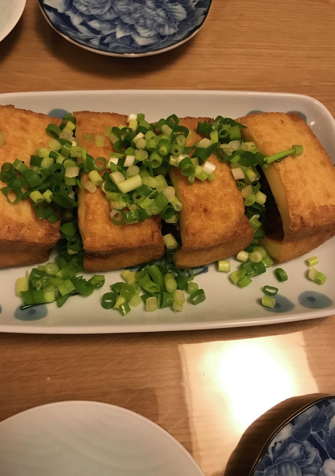 厚揚げの肉詰め-レシピのメイン写真