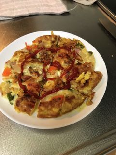 ピザ風卵焼き-レシピのメイン写真