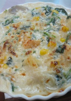 野菜のあっさりグラタン♪-レシピのメイン写真