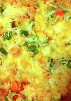 ピザ風ハンバーグ-レシピのメイン写真