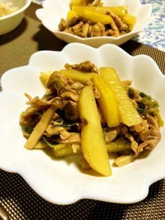 豚肉とじゃがいもの中華炒め-レシピのメイン写真