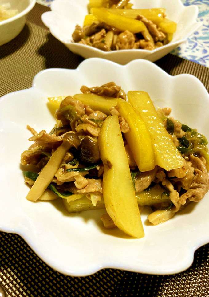 豚肉とじゃがいもの中華炒め-レシピのメイン写真